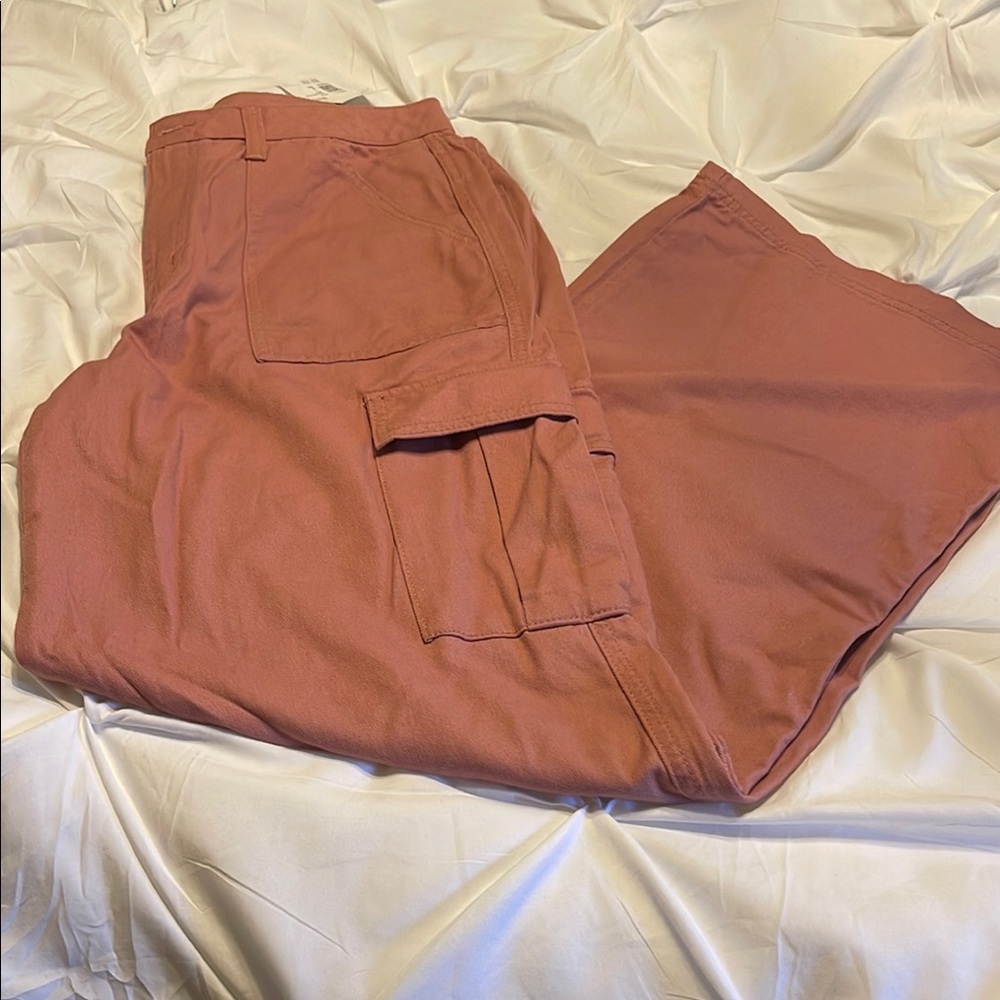 Forever 21 Men's Cargo Pants - Rust